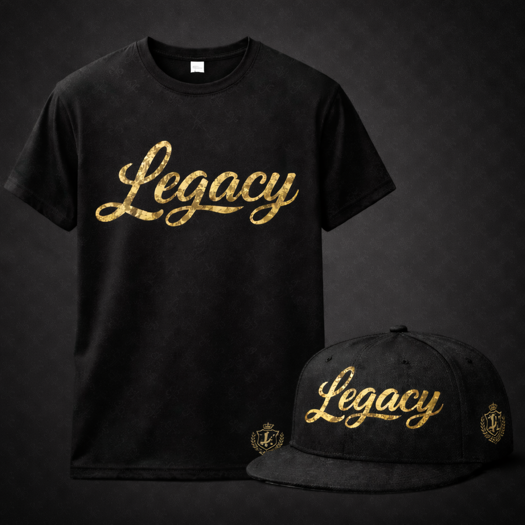 Legacy Forged Crest Signature Set (T-Shirt & Snapback)