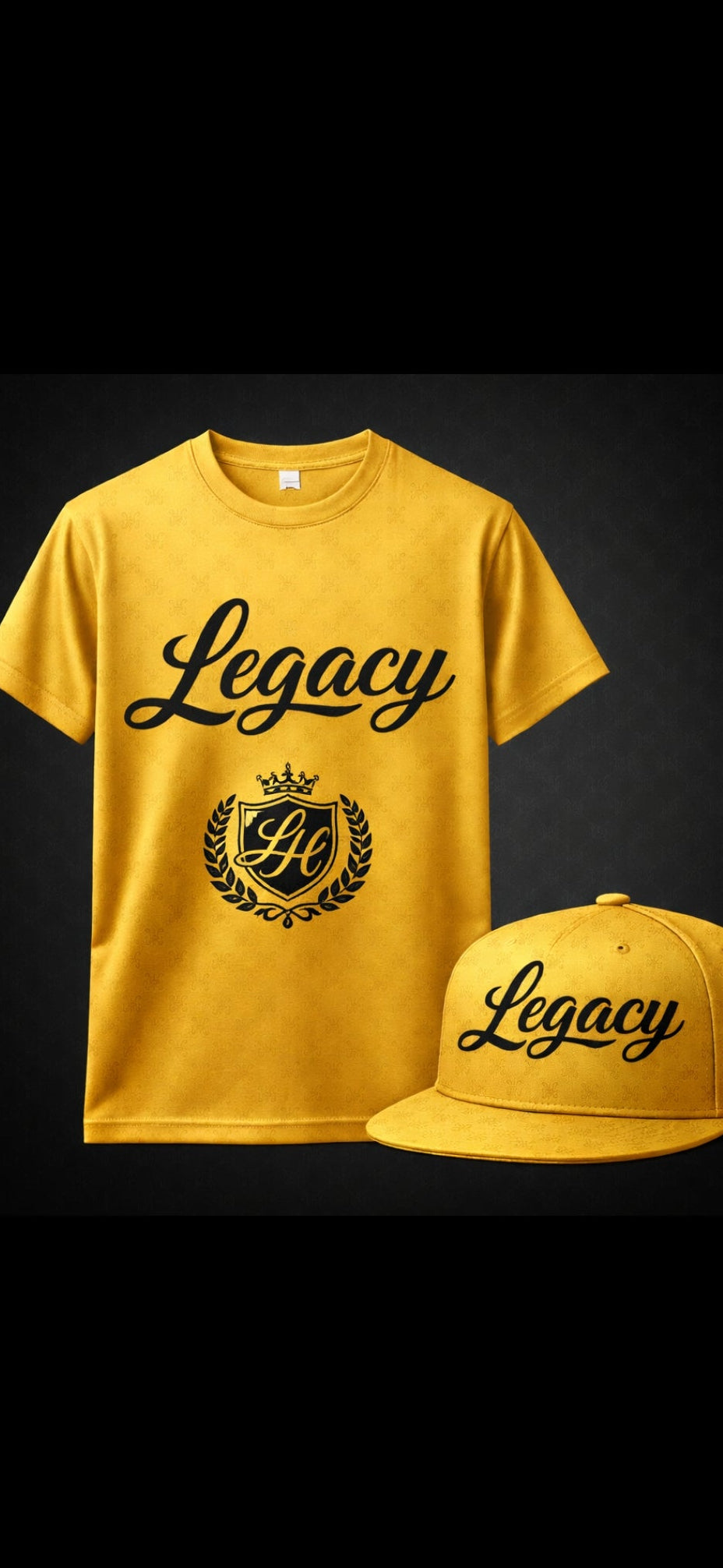 Legacy Forged Crest Signature Set (T-Shirt & Snapback)